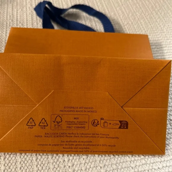 Louis Vuitton Small Empty Paper Gift Bag – AuthentiC